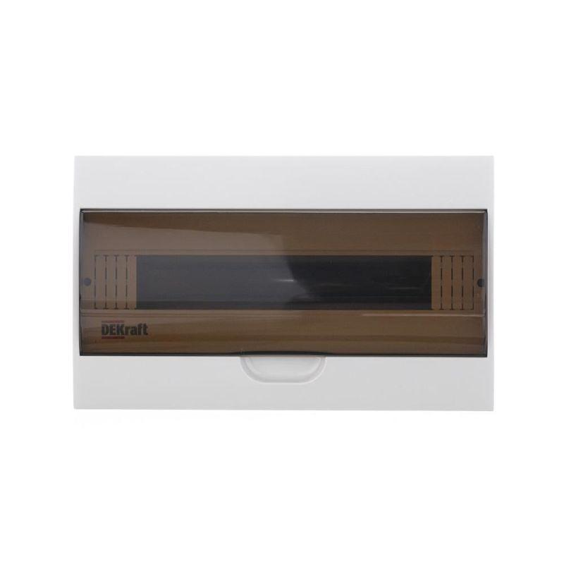 Корпус навесной ЩРН-П-18 18мод. IP41 пластик. DEKraft 31012DEK