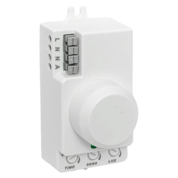 Датчик движения микроволновый MW-700 1200Вт 360град. до 10м IP20 бел. PROxima EKF dd-mw-700