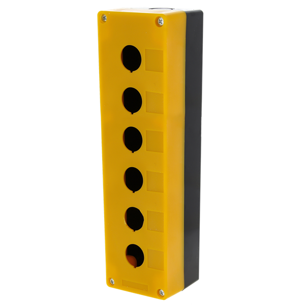 Корпус КП106 6 кнопок пластик. желт. EKF cpb-106-o