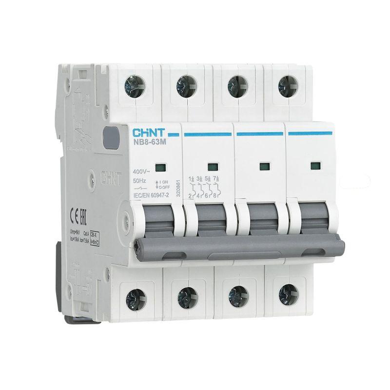 Выключатель автоматический NB8-63M 4п 3А 8In (C) (R) CHINT 320851
