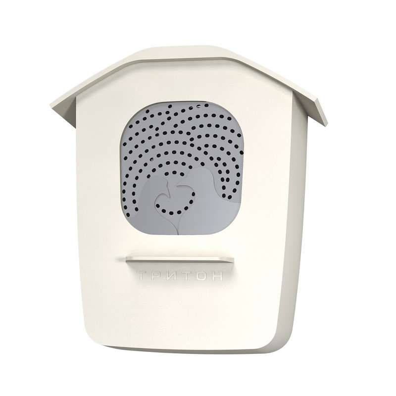 Звонок проводной Дуэт тройной ди-до 220В 80-90дБА бел. МОНОМАХ ДТ-02