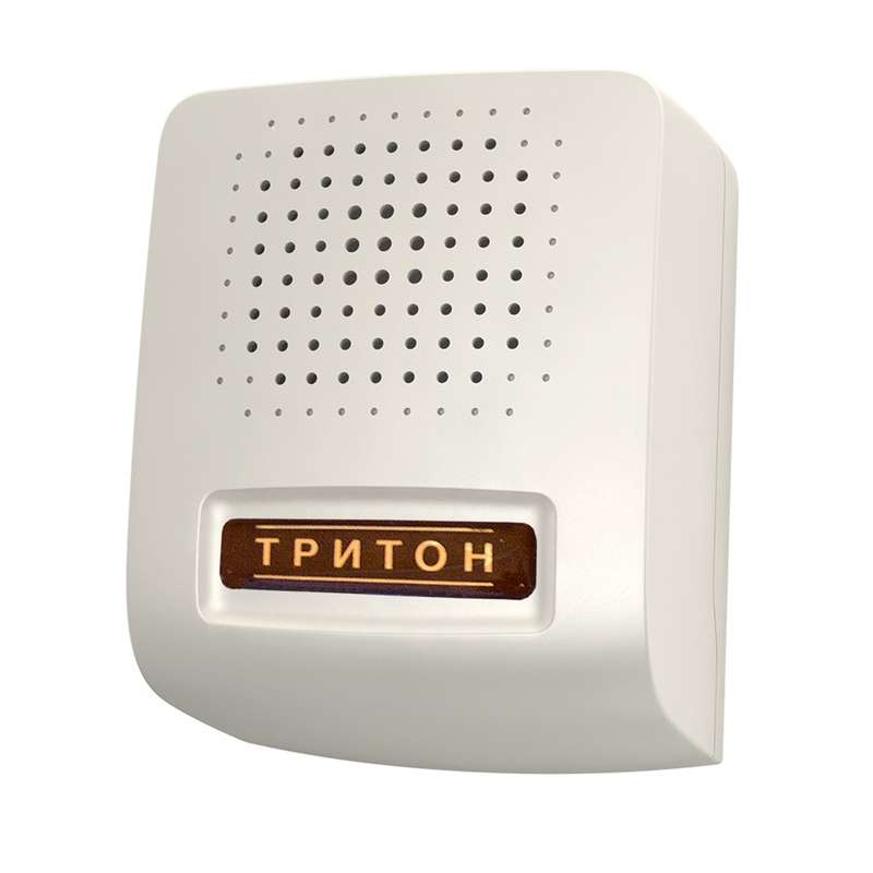 Звонок проводной Соло тройной ди-до 220В 80-90дБА бел. МОНОМАХ СЛ-02