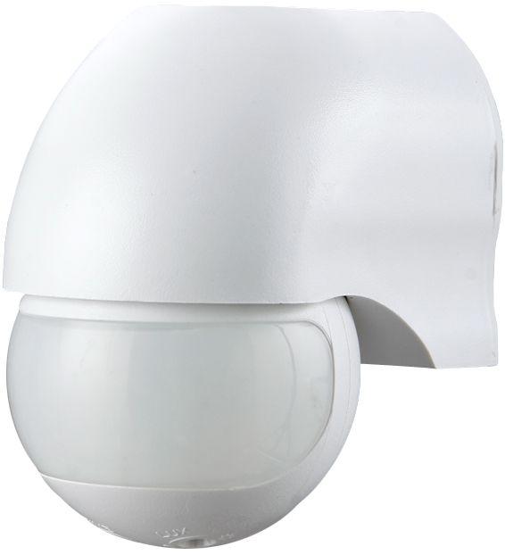 Сенсор включения освещения 180град. LX-454/Wl настенный бел. Camelion 10979