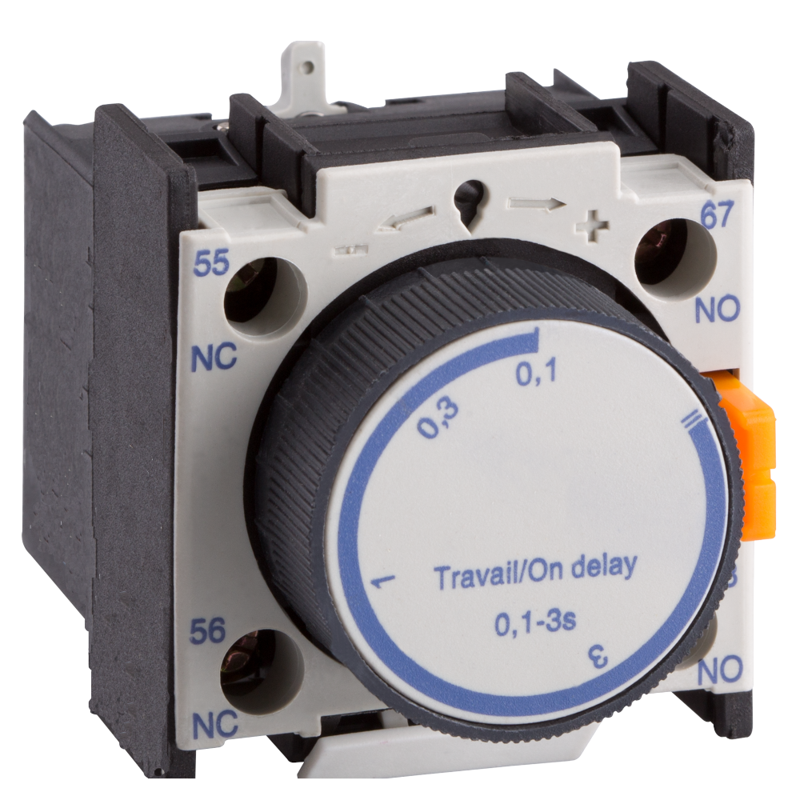 Блок-контакт с выдержкой времени