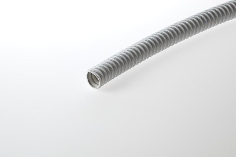 Шланг ПВХ гофро 16мм дренаж. армир. бел. (уп.30м) Ruvinil 71600