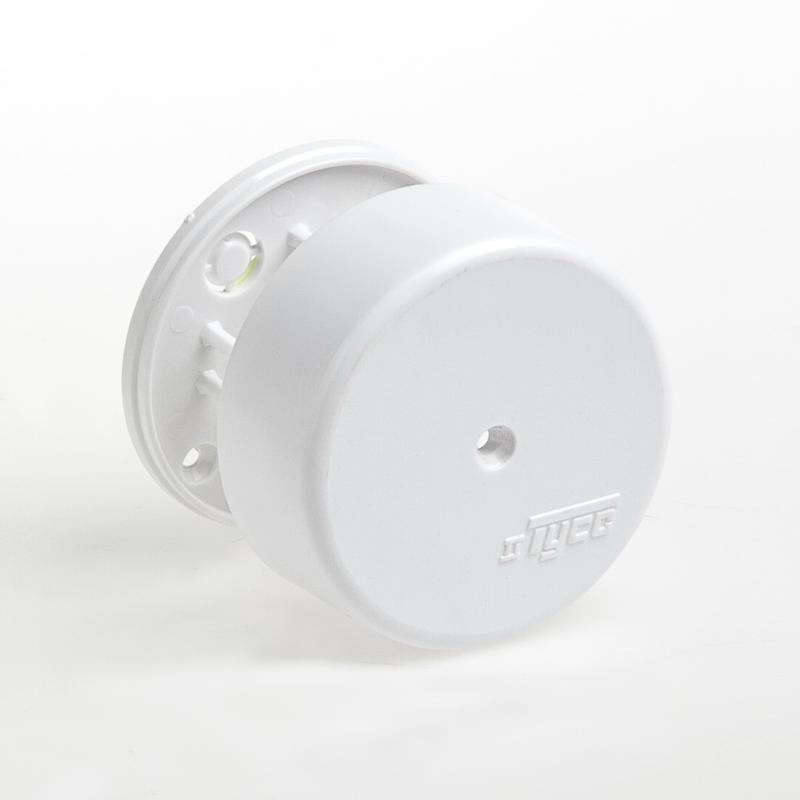 Коробка ОП Тусо распаячная D=62мм H=24мм 2 клемника корич. IP40 Ruvinil 65001К