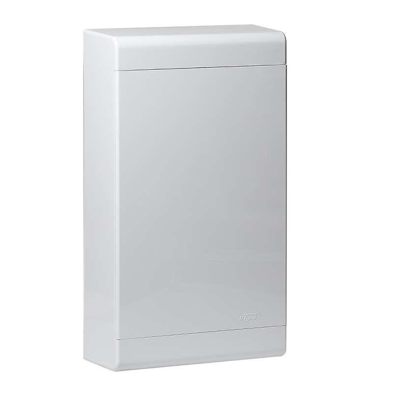 Щиток ОП Тусо 36мод. с непрозрач. двер. 520х303х117.5мм Рувинил 68036Б