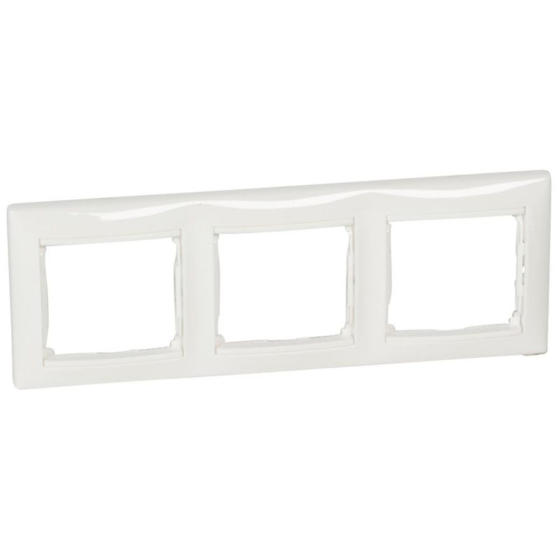 Рамка 3-м Valena горизонт. бел. IEK 774453