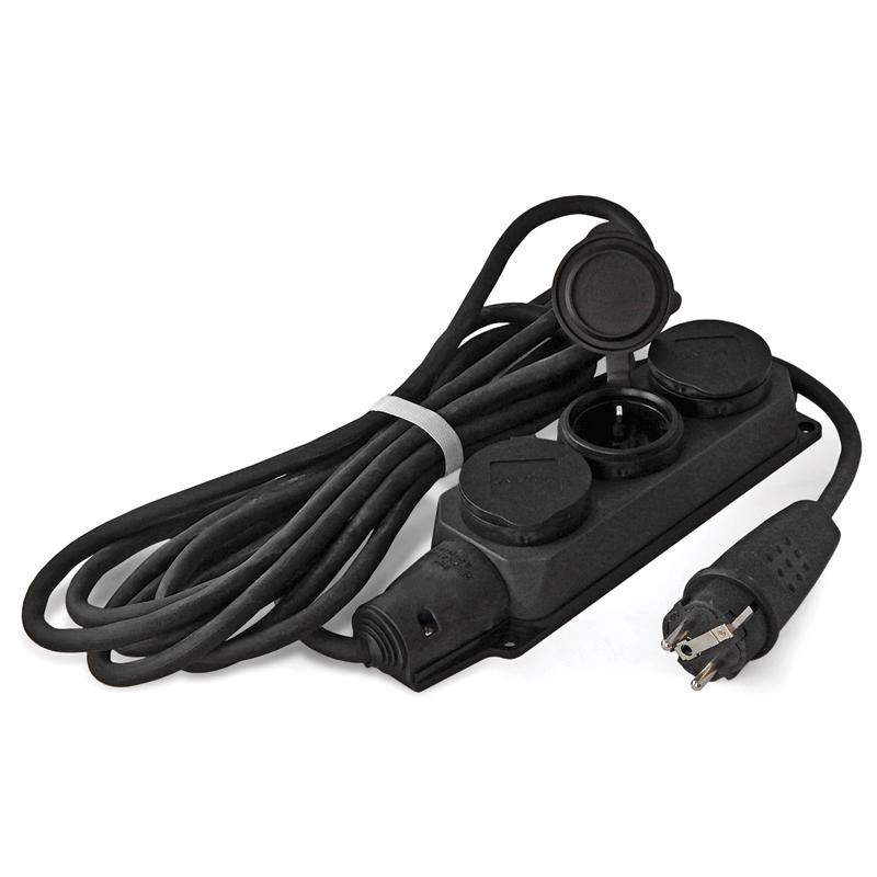 Удлинитель 3х50м с заземл. 16А IP44 4кВт КГ с защ. крышкой Союз 481S-4605.