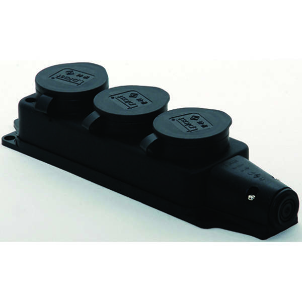 Разъем штепсельный круглый силовой