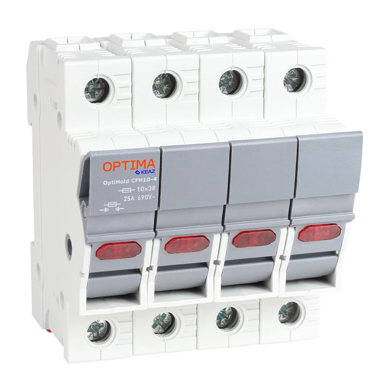 Предохранитель-разъединитель модульный OptiHold CFH10-25-4 КЭАЗ 385307