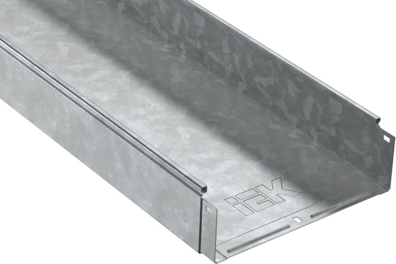 Лоток листовой неперфорир. 200х100 L3000 сталь HDZ IEK CLN10-100-200-3-M-HDZ