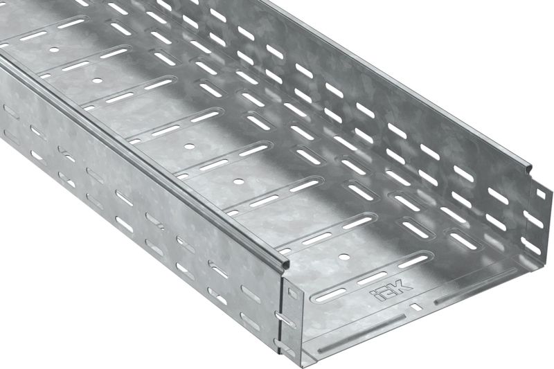 Лоток листовой перфорир. 300х100 L3000 сталь HDZ IEK CLP10-100-300-3-M-HDZ