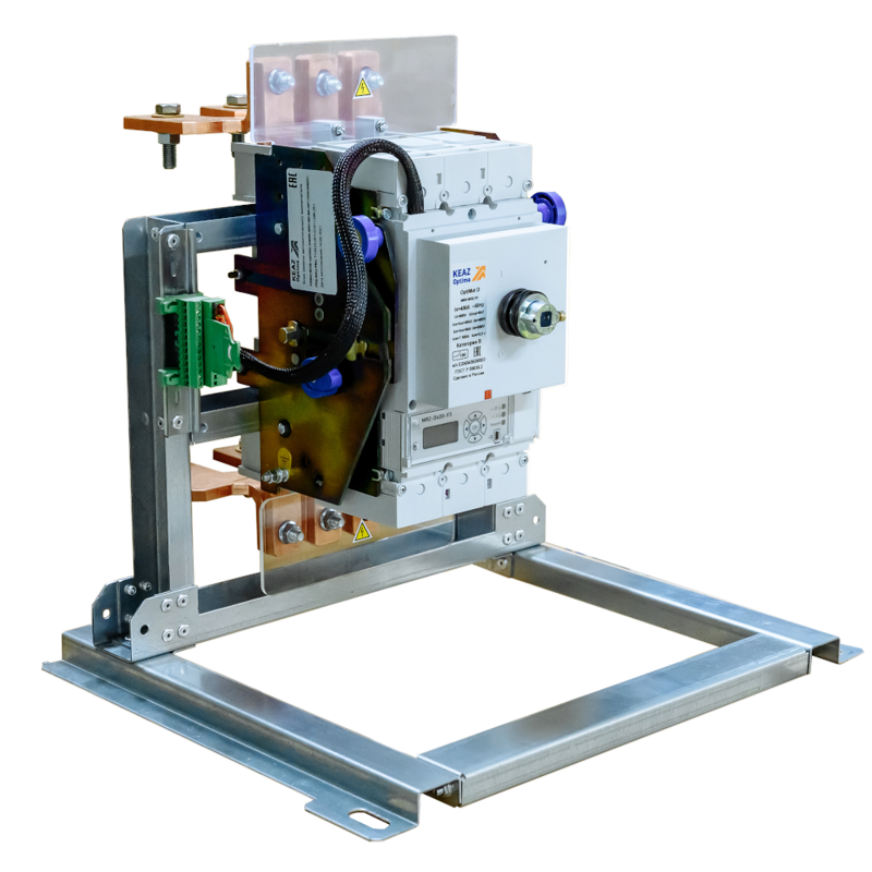 Блок замены автоматического выключателя А3144-OptiMat D630N-MR2-ВК-НР220DC/230AC-ВВЦ-РВЦ КЭАЗ 388719