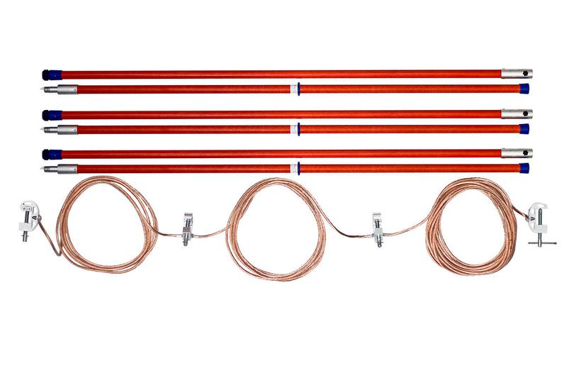 Заземление переносное ЗПЛ-220-3 Д до 220кВ 35кв.мм Антиток Д388871