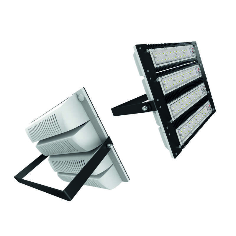 Светильник светодиодный LAD LED R500-4-30-6-220L IP67 31116лм 5000К 220Вт 100-305В КСС типа "Г" крепление на лире бел. ЛАДзавод LADLED4306220L