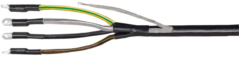 Муфта концевая ПКВтпбэ 4х150/240 с болт. наконечн.; пайка ПВХ/СПЭ изоляция 1кВ IEK UZM-XLBK1-VN4-150240SP