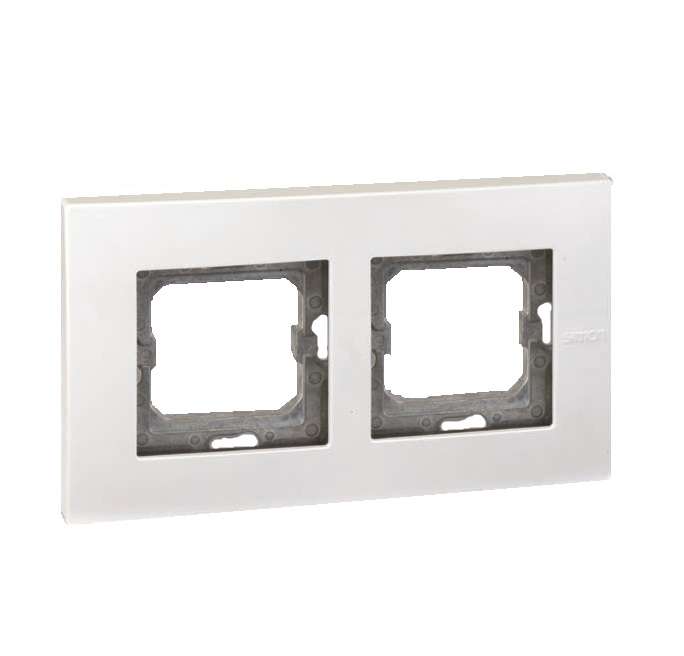 Рамка 3-м Simon27 Scudo бел. Simon 2705630-030