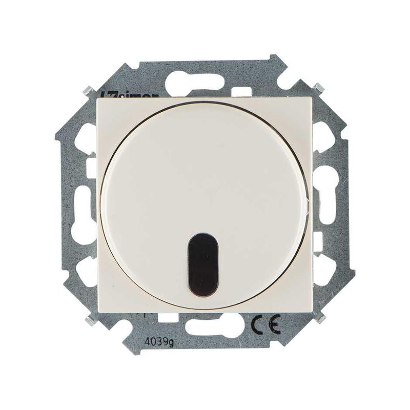 Механизм светорегулятора Simon15 500Вт 230В проходной с управлением от ИК пульта винт. зажим сл. кость Simon 1591713-031