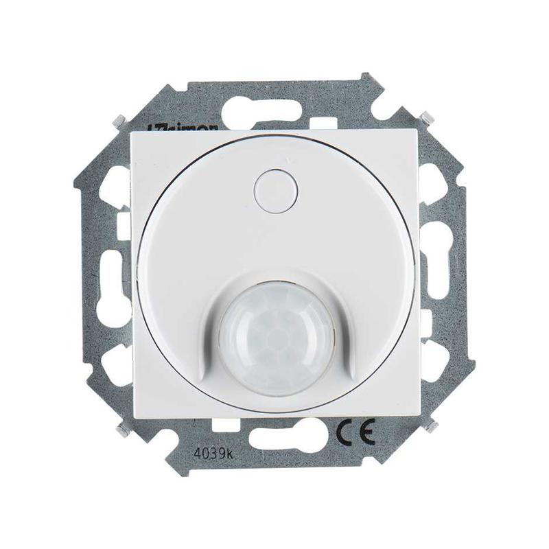 Выключатель 1-кл. СП Simon 15 IP20 230В с датчиком движения 500Вт винтов. зажим механизм бел. Simon 1591721-030