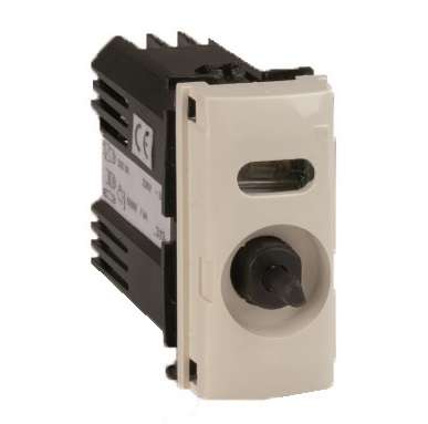 Светорегулятор проходной поворотно-нажимной Simon 82 Centralizations 40-500Вт 230В универс. механизм Simon 75313-69