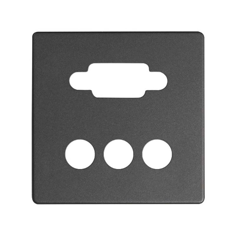 Накладка на механизм 7500092-039 графит Simon82 Detail 8200092-038