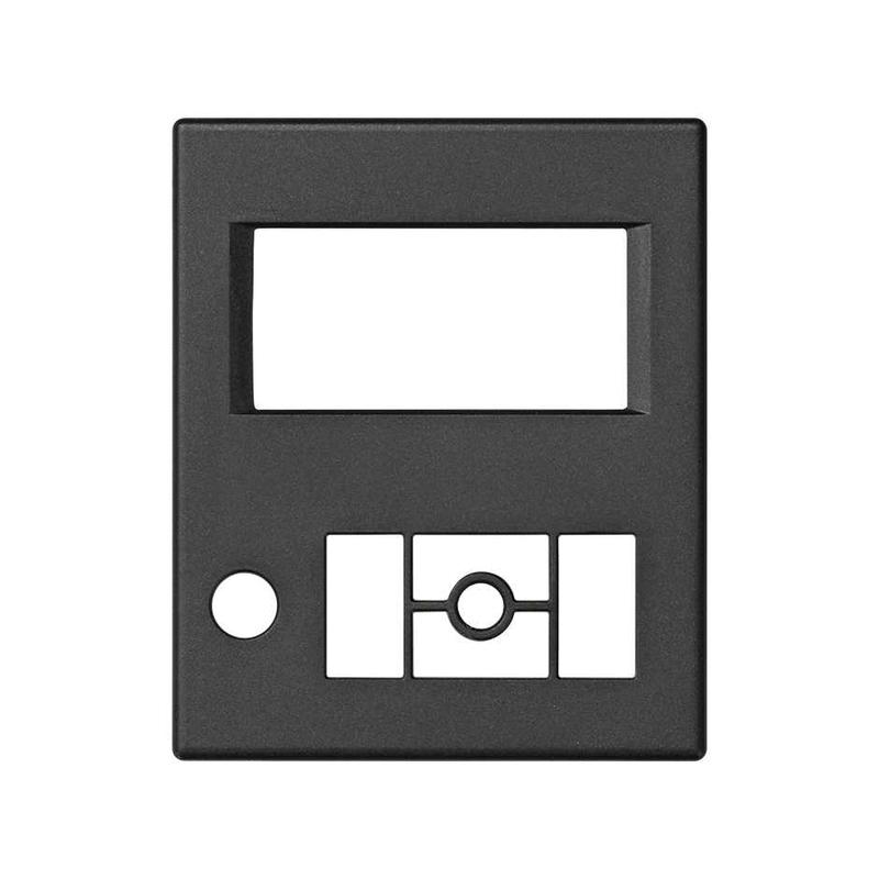 Накладка розетки 75252-39 Simon82 Centralizations графит 82058-58