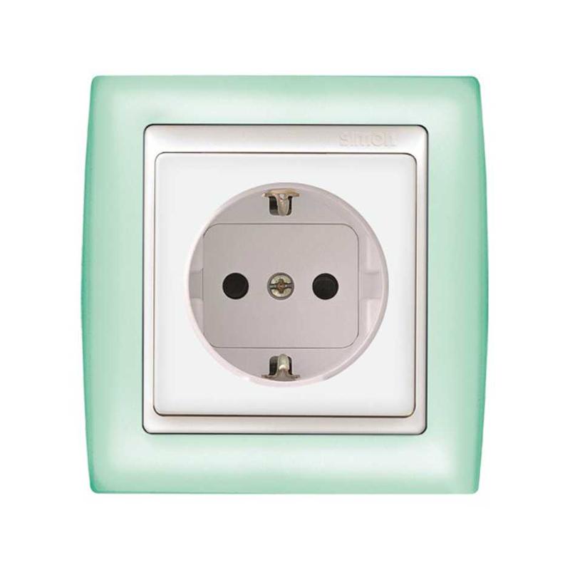 Рамка 1-м Simon82 для 26550; 26526; 75431; 75432; 75464; 75528-39 светящаяся Simon 82615-30