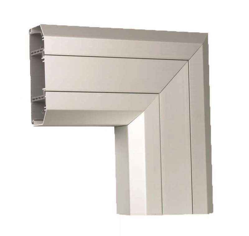 Угол плоский (вниз) для ТК01163-8 алюм. Simon Connect TKA021216-8