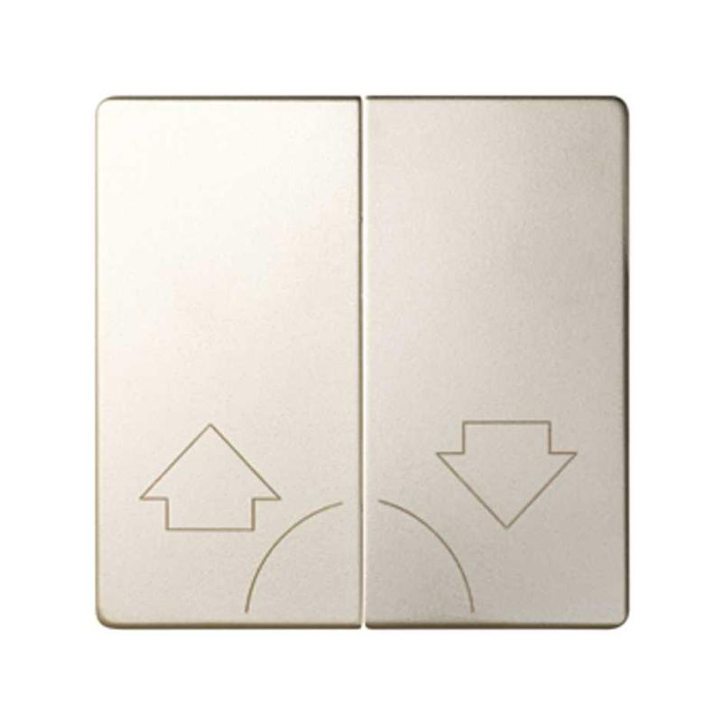 Клавиша двойная для 75396-39 Simon82/82Nature шампань 82029-34