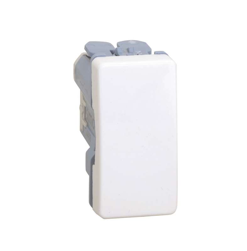 Механизм кнопки клавишной узкая 10А 250В Simon27 сл. кость 27659-61