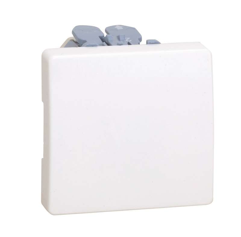 Механизм кнопки клавишной 10А 250В Simon27 бел. 27659-65