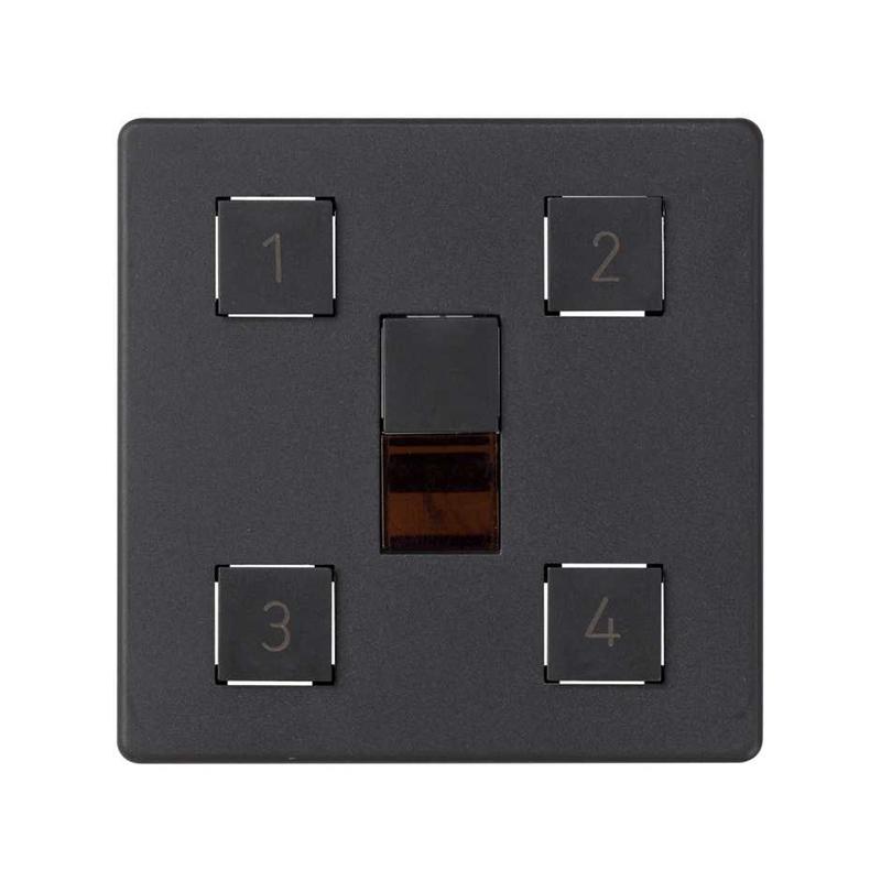 Накладка на 75326-39 Simon82/82Nature графит 82048-38