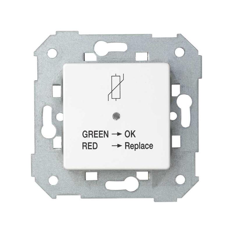 Механизм ограничителя перенапряжений (атмосферный) 230В уровень защиты 1.5кВ Simon27/82/82Nature/88/ бел. Simon 75420-30