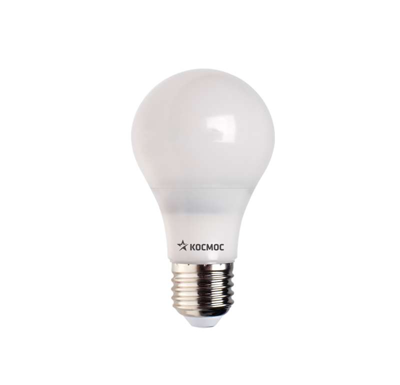 Лампа светодиодная A60 14Вт 3000К E27 220В КОСМОС Lksm_LED14wA60E2730
