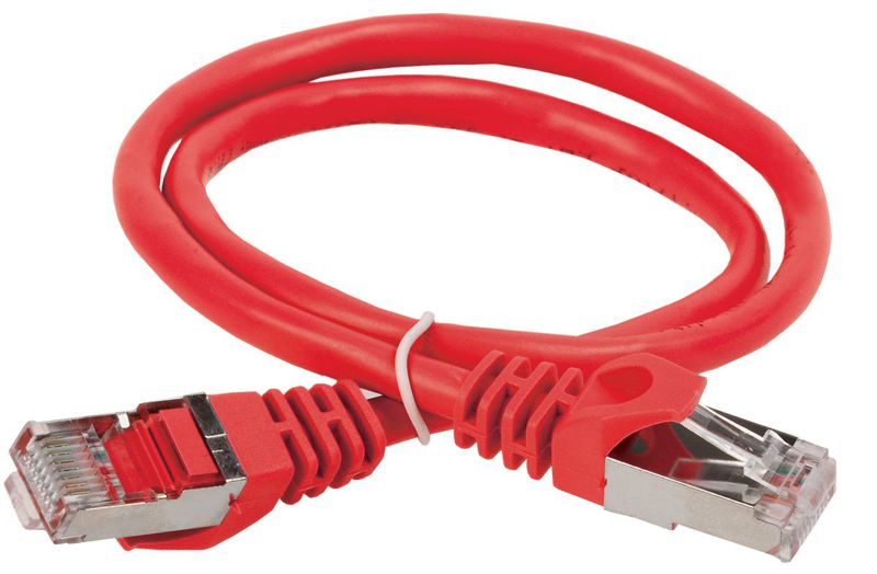 Патч-корд кат.5E FTP 3м красн. ITK PC04-C5EF-3M