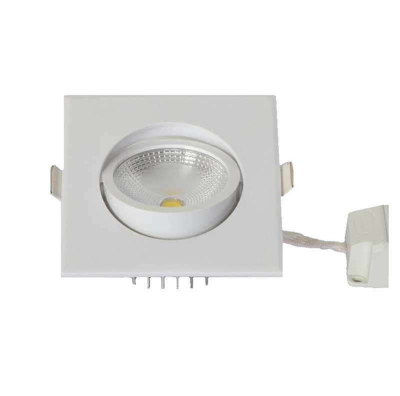 Светильник светодиодный PSP-S 8840 5Вт 4000К IP40 встраив. квадрат. бел. JazzWay 2856333