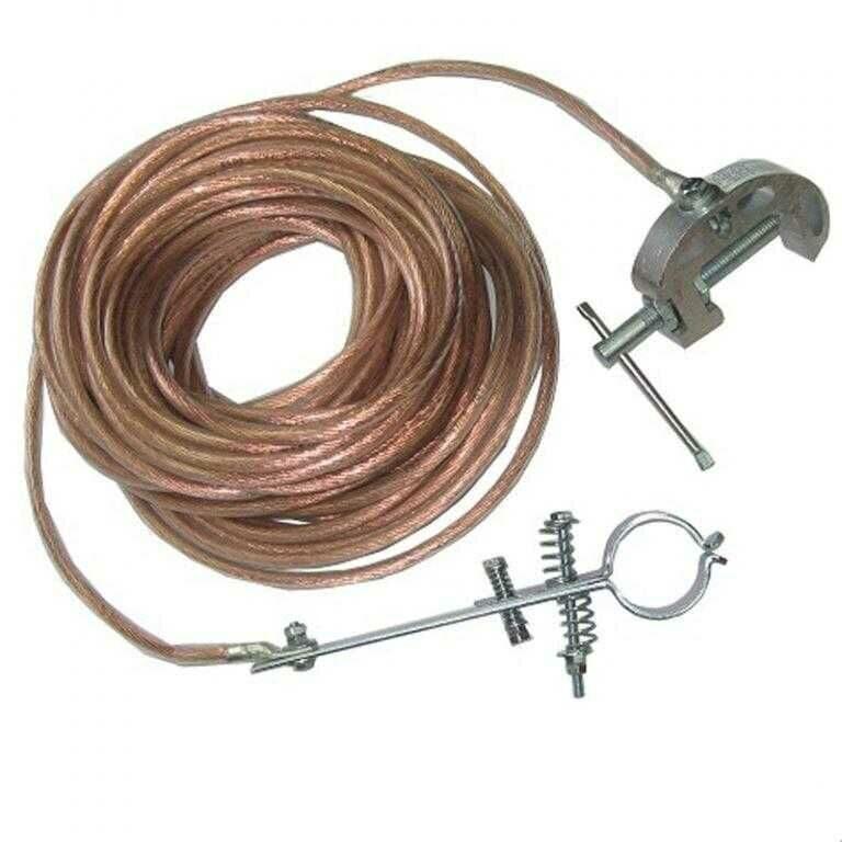 Заземление переносное ЗПС-1 Д для пожарных стволов 25кв.мм длина спуска 10м Антиток Д413683