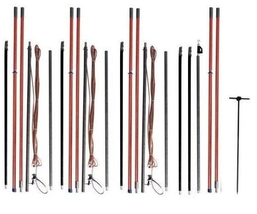 Комплект для заземления ВЛ 10кВ без подъема на опору КШЗ-10Д 70кв.мм Антиток Д413698