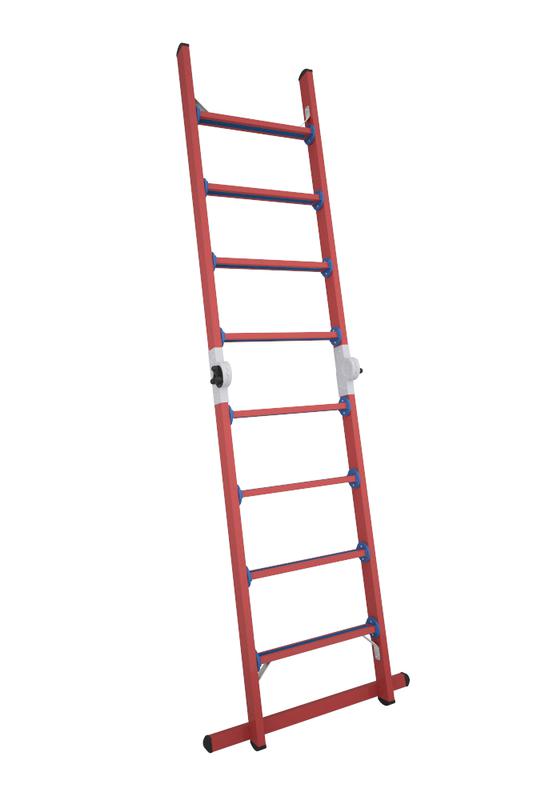 Лестница диэлектрическая ЛСПТД-1.5 трансформируемая в стремянку стеклопластик. Антиток Д413732
