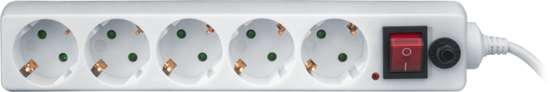 Удлинитель с сетевым фильтром 5х1.8м с заземл. 10А IP20 71 861 NSP-05-180-ESC-3х0.75 3х0.75 Navigator 71861