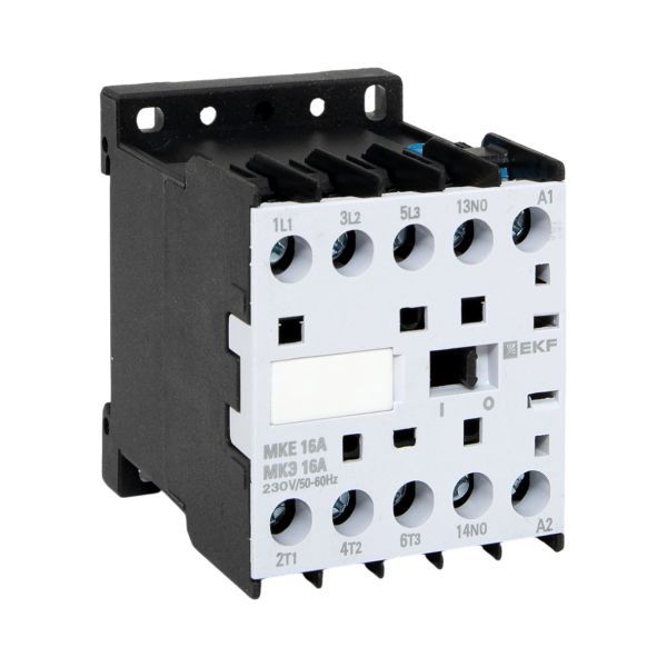 Мини-контактор МКЭ 16А кат. 400В AC 1НО PROxima EKF Mctr-s-16-400