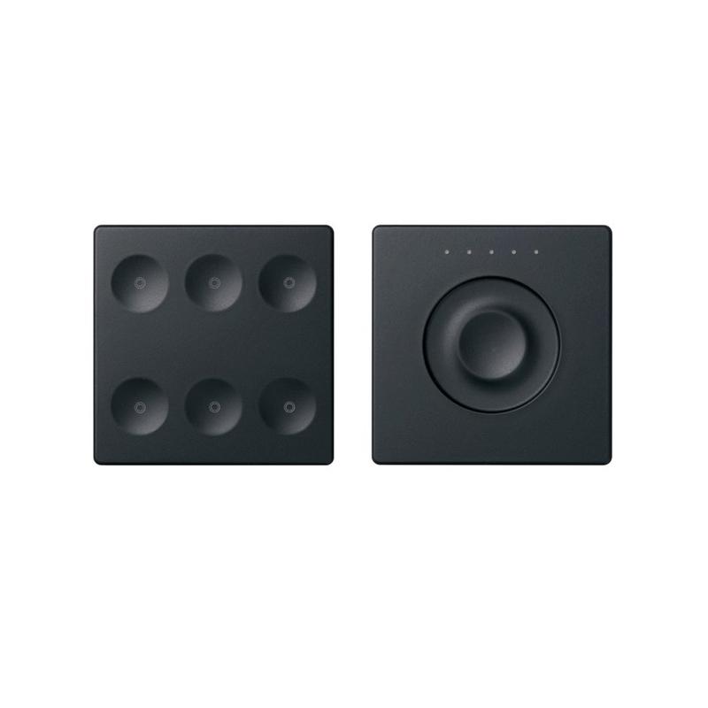 Комплект выключателя 6-кл. сенсорн. + регулятор KNX; RJ12 графит Simon82 Sense 8400671-038