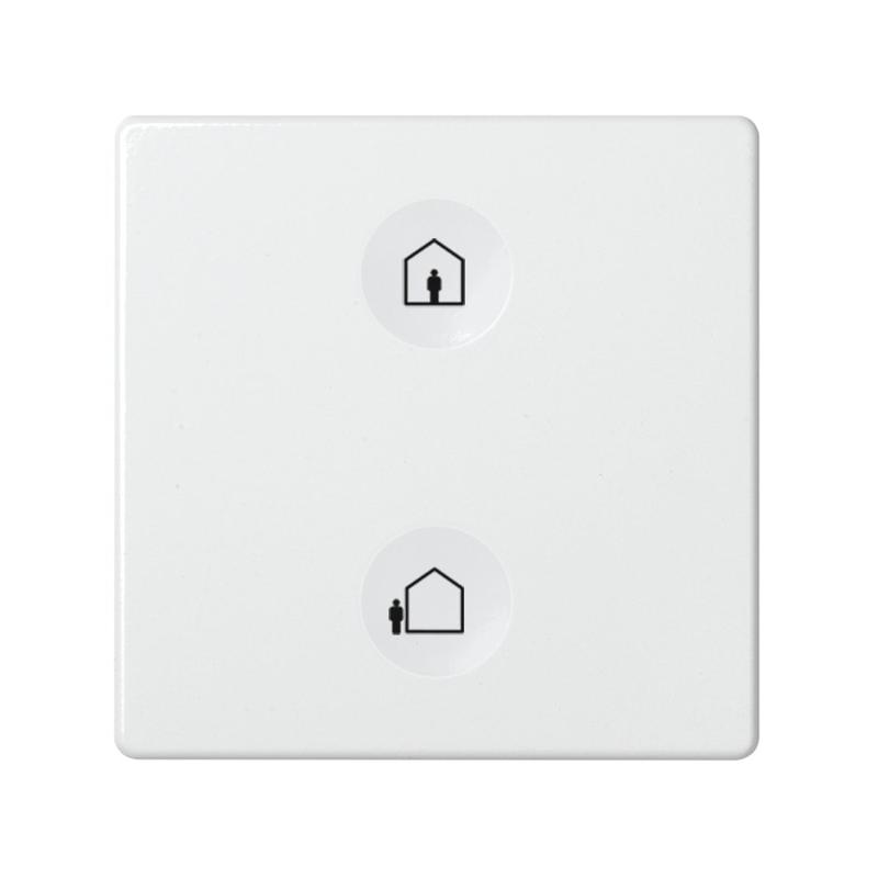 Выключатель сенсорный 2-кл. СП Simon 82 Sense IP20 с тематич. маркир. Т1 бел. Simon 8000623-030