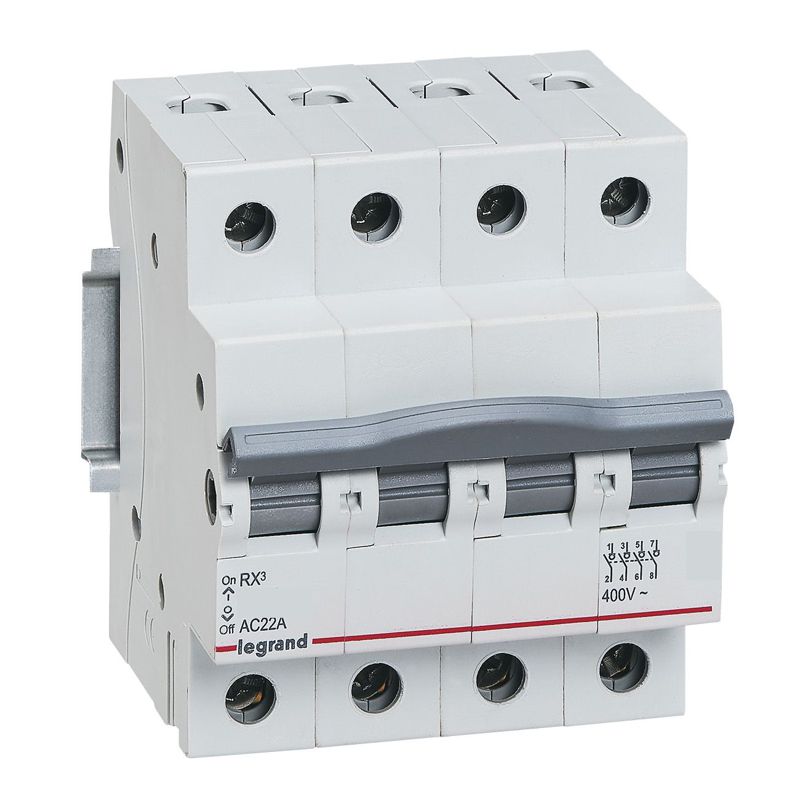 Выключатель-разъединитель 3п 80А RX3 ИЭК Leg 419329