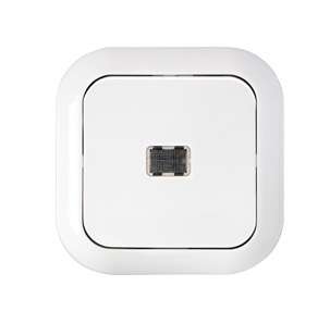 Выключатель 1-кл. СП 10А IP20 с подсветкой бел. Bylectrica С1 10-231