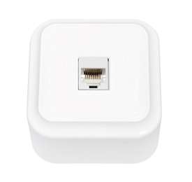 Розетка компьютерная 1-м ОП бел. Bylectrica РК18-004