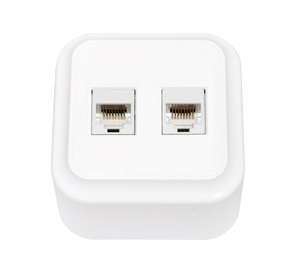 Розетка компьютерная 2-м ОП бел. Bylectrica РК216-005