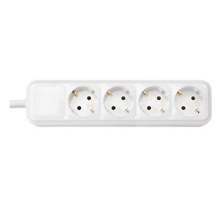 Колодка удлинителя 4-м с заземл. бел. Bylectrica Р16-338