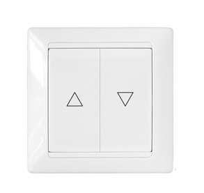 Выключатель жалюзи 2-кл. СП 10А бел. Bylectrica С5 10-892